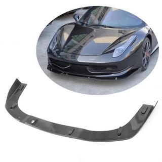 Frontläpp till främre stötfångare Lip (2011-2013, kolfiber) Ferrari 458 Italia 2009–2015 foto 1