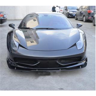 Frontläpp till främre stötfångare Lip (2011-2013, kolfiber) Ferrari 458 Italia 2009–2015 foto 4