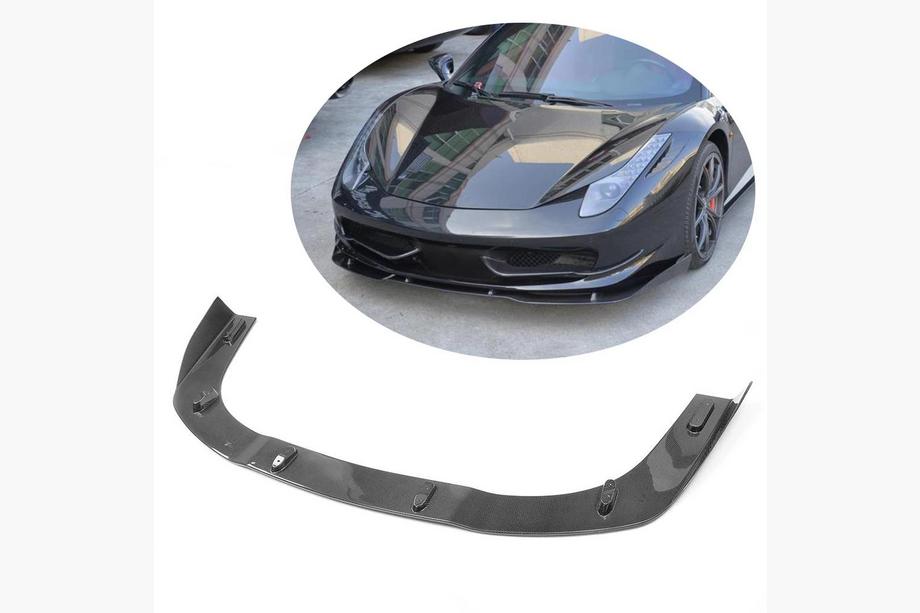 Ferrari 458 Italia 2009–2015 Frontläpp till främre stötfångare Lip (2011-2013, kolfiber) Image