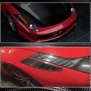 Frontstötfångartillägg V1 (2011-2013, kolfiber) Ferrari 458 Italia 2009–2015 foto 3