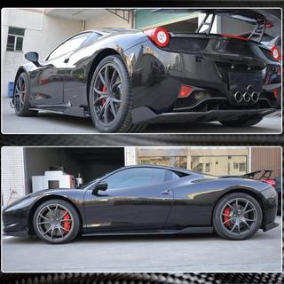 Sidokjolar (2011-2013, kolfiber) Ferrari 458 Italia 2009–2015 foto 4
