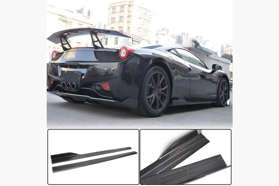 Ferrari 458 Italia 2009–2015 Sidokjolar (2011-2013, kolfiber) Image