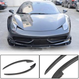 Frontstötfångar-läppar V2 (2011-2013, kolfiber) Ferrari 458 Italia 2009–2015 foto 1