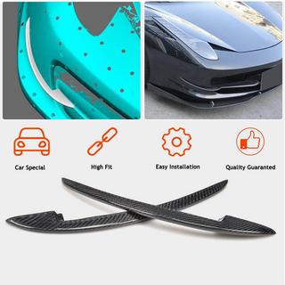 Frontstötfångar-läppar V2 (2011-2013, kolfiber) Ferrari 458 Italia 2009–2015 foto 2