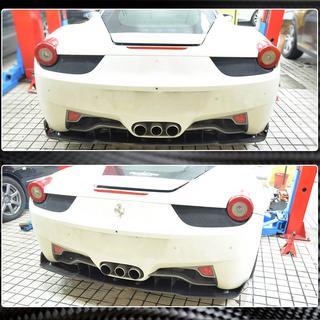 Spoiler V3 (2011-2013, kolfiber) Ferrari 458 Italia 2009–2015 foto 4