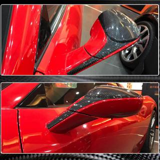 Spegelkåpor (kolfiber) Ferrari 458 Italia 2009–2015 foto 4