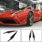 Ferrari 458 Italia 2009–2015 Frontstötfångar-läppar (2014-2015, kolfiber) foto 1