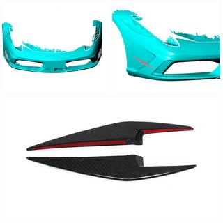 Frontstötfångar-läppar (2014-2015, kolfiber) Ferrari 458 Italia 2009–2015 foto 2