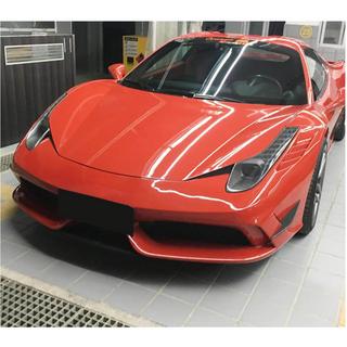 Frontstötfångar-läppar (2014-2015, kolfiber) Ferrari 458 Italia 2009–2015 foto 3
