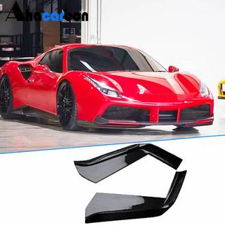 Flaps till främre stötfångare (2015-2019, kolfiber) Ferrari 488 GTB 2015–2019 foto 1