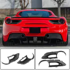 Ferrari 488 GTB 2015–2019 Bakljuskåpor (2015-2017, kolfiber) foto 1