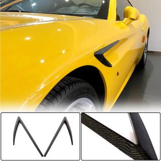 Kolfiber skärmkåpor för framskärmar (2015-2018, Carbon) Ferrari California 2008–2017 foto 1