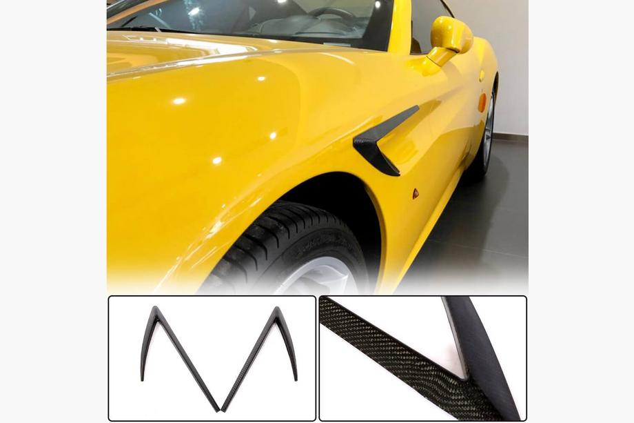 Ferrari California 2008–2017 Kolfiber skärmkåpor för framskärmar (2015-2018, Carbon) Image