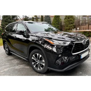 OEM sidosteg (2024+, 2 st., aluminium) Toyota Highlander 2019– foto 2