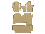 Hyundai H200, H1, Starex 1998–2007 EVA bilmattor (2004-2007, 3 rader, 8-sits, Beige) foto 1