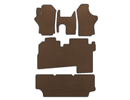 Hyundai H200, H1, Starex 1998–2007 EVA bilmattor (2004-2007, 3 rader, 8-sits, Brun) foto 1