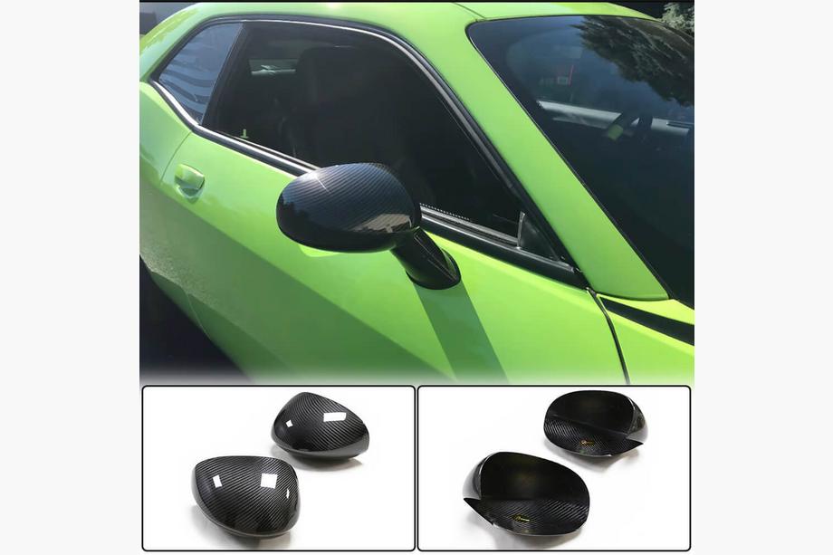 Dodge Challenger 2008–2023 Spegelkåpor (kolfiber) Image
