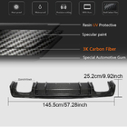 Dodge Challenger 2008–2023 Bakre stötfångardiffusor (2015-2023, kolfiber) foto 5