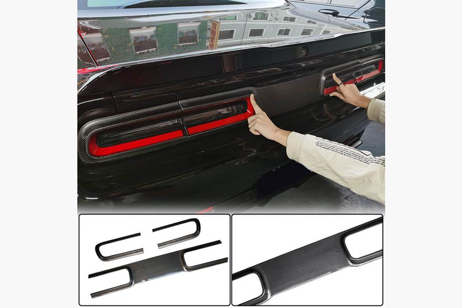 Dodge Challenger 2008–2023 Bakluckelist (2015-2023, Kolfiber) Image