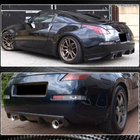 Nissan 350Z 2002–2009 Bakre stötfångardiffusor (2003-2009, kolfiber) foto 5