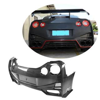 Bakre stötfångare (2009-2015, Kolfiber) Nissan GT-R 2008–2025 foto 1