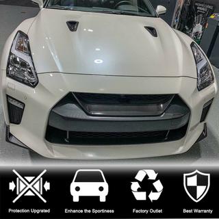 Grillöverlägg (2017-2019, Kolfiber) Nissan GT-R 2008–2025 foto 2