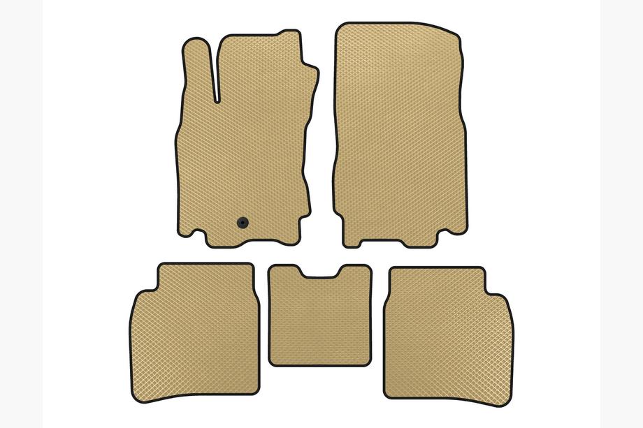 Nissan Note 2004–2012 EVA bilmattor (Beige) Image