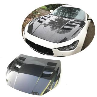 Motorhuv (2014-2020, kolfiber) Maserati Ghibli 2013–2023 foto 1