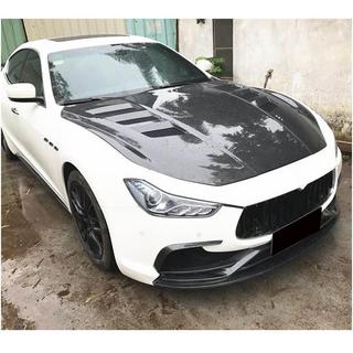 Motorhuv (2014-2020, kolfiber) Maserati Ghibli 2013–2023 foto 2