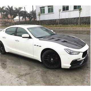 Motorhuv (2014-2020, kolfiber) Maserati Ghibli 2013–2023 foto 3