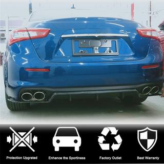 Bakre stötfångardiffusor (för Base 2018-2020, kolfiber) Maserati Ghibli 2013–2023 foto 2