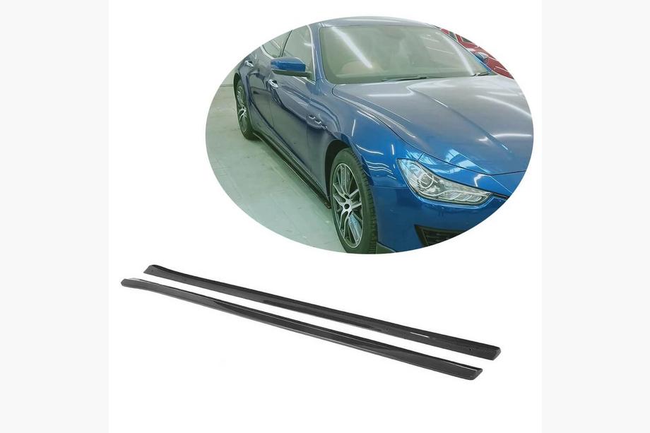 Maserati Ghibli 2013–2023 Sidoskjolar V1 (för Base/S/S Q4, kolfiber) Image