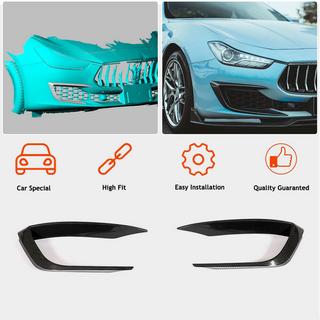 Frontstötfångar-lister (för Base 2018-2020, kolfiber) Maserati Ghibli 2013–2023 foto 2