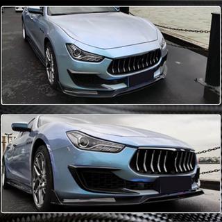 Frontstötfångar-lister (för Base 2018-2020, kolfiber) Maserati Ghibli 2013–2023 foto 4