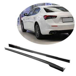 Sidokjolar V2 (för Base/S/S Q4/Diesel/250 Diesel, kolfiber) Maserati Ghibli 2013–2023 foto 1
