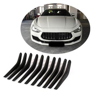 Kolfiberlister till grillen (för Base/S/S Q4 2018-2020) Maserati Ghibli 2013–2023 foto 1