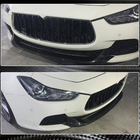 Maserati Ghibli 2013–2023 Frontläpp till främre stötfångare Lip V2 (för Base/S/S Q4 2013-2017, kolfiber) foto 5
