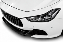 Maserati Ghibli 2013–2023 Frontläpp till främre stötfångare Lip V2 (för Base/S/S Q4 2013-2017, kolfiber) foto 1