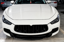 Maserati Ghibli 2013–2023 Frontläpp till främre stötfångare Lip V2 (för Base/S/S Q4 2013-2017, kolfiber) foto 2
