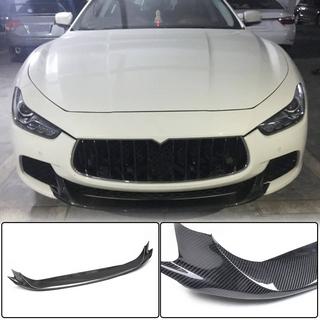 Frontläpp till främre stötfångare Lip V2 (för Base/S/S Q4 2013-2017, kolfiber) Maserati Ghibli 2013–2023 foto 1
