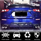 Maserati Ghibli 2013–2023 Bakre stötfångardiffuser (för Base/S/S Q4 2014-2017, kolfiber) foto 3