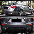 Maserati Ghibli 2013–2023 Bakre stötfångardiffuser (för Base/S/S Q4 2014-2017, kolfiber) foto 5