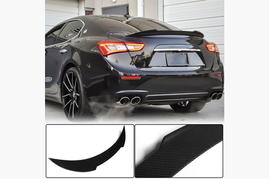 Maserati Ghibli 2013–2023 Spoiler V3 (kolfiber) Image
