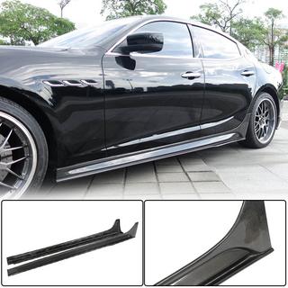 V3 sidokjolar (för Base/S/S Q4/Diesel/250 Diesel, kolfiber) Maserati Ghibli 2013–2023 foto 1