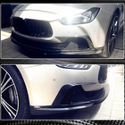 Maserati Ghibli 2013–2023 Frontläpp Lip V3 till främre stötfångaren (för Base/S/S Q4 2013-2017, kolfiber) foto 3