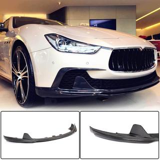Frontläpp Lip V3 till främre stötfångaren (för Base/S/S Q4 2013-2017, kolfiber) Maserati Ghibli 2013–2023 foto 1