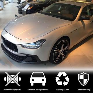 Frontläpp Lip V3 till främre stötfångaren (för Base/S/S Q4 2013-2017, kolfiber) Maserati Ghibli 2013–2023 foto 2
