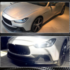Maserati Ghibli 2013–2023 Kolfiber-läppar till främre stötfångaren (för Base/S/S Q4 2013-2017) foto 3