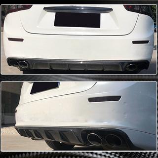 Bakre stötfångardiffusor (för Base/S/S Q4 2013-2017, kolfiber) Maserati Ghibli 2013–2023 foto 3