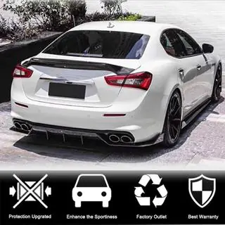 Spoiler V4 (Kolfiber) Maserati Ghibli 2013–2023 foto 2